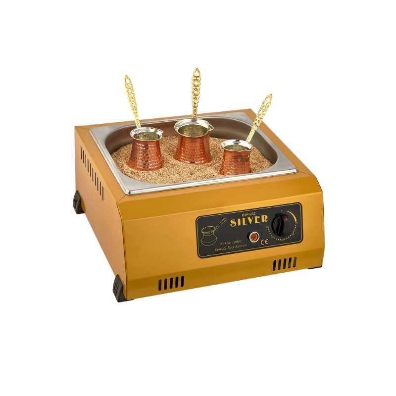 Işıkgaz Silverinox 2179-G Elektrikli Kumda Kahve Makinesi - Gold